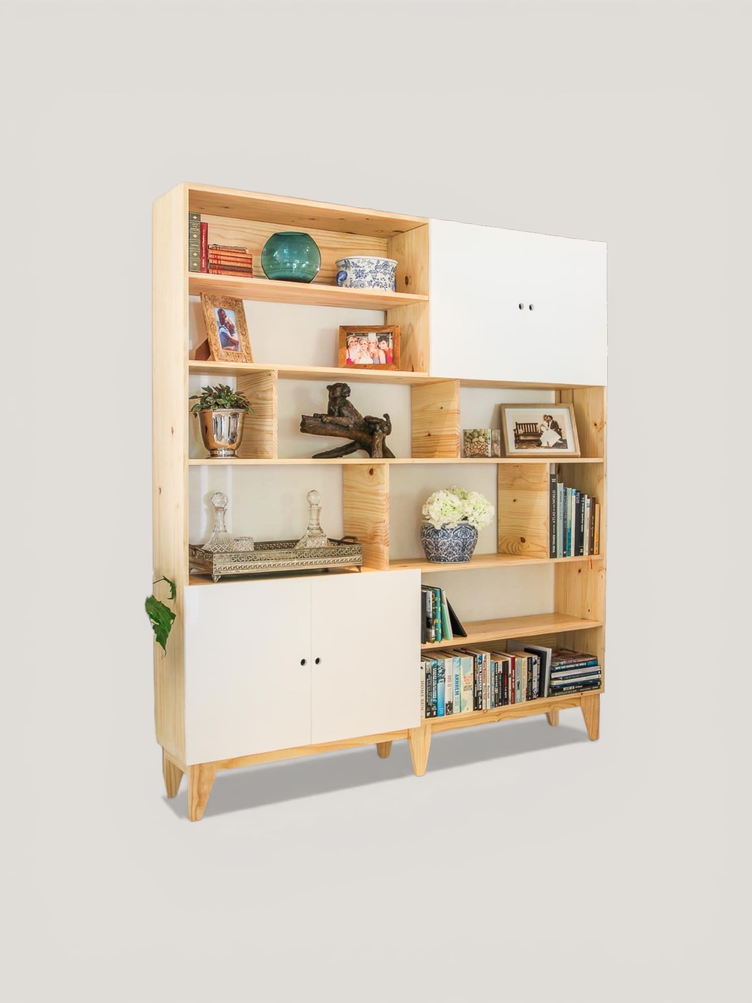 Scandi bookcase