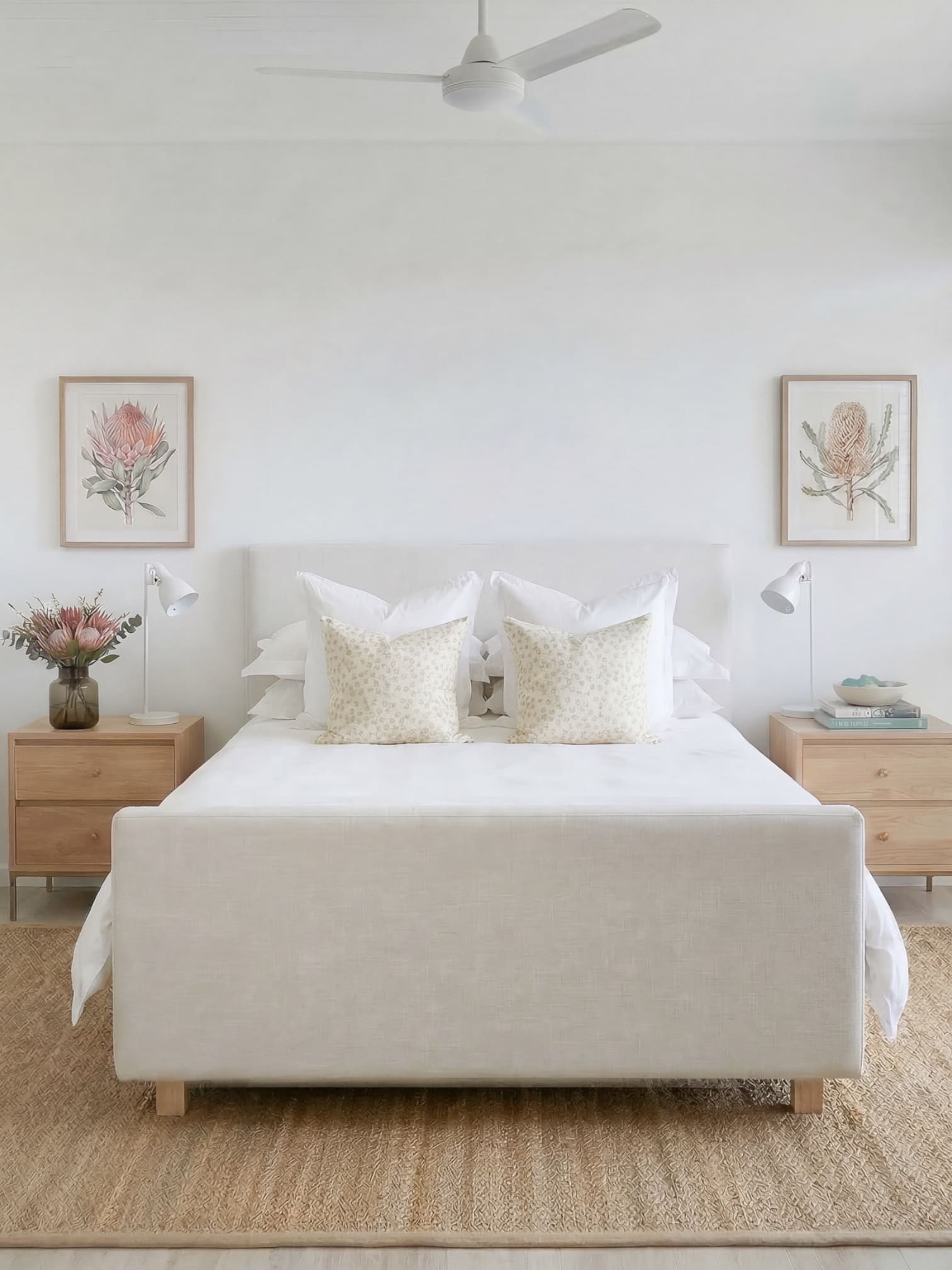 Cadogan bed (headboard and base)