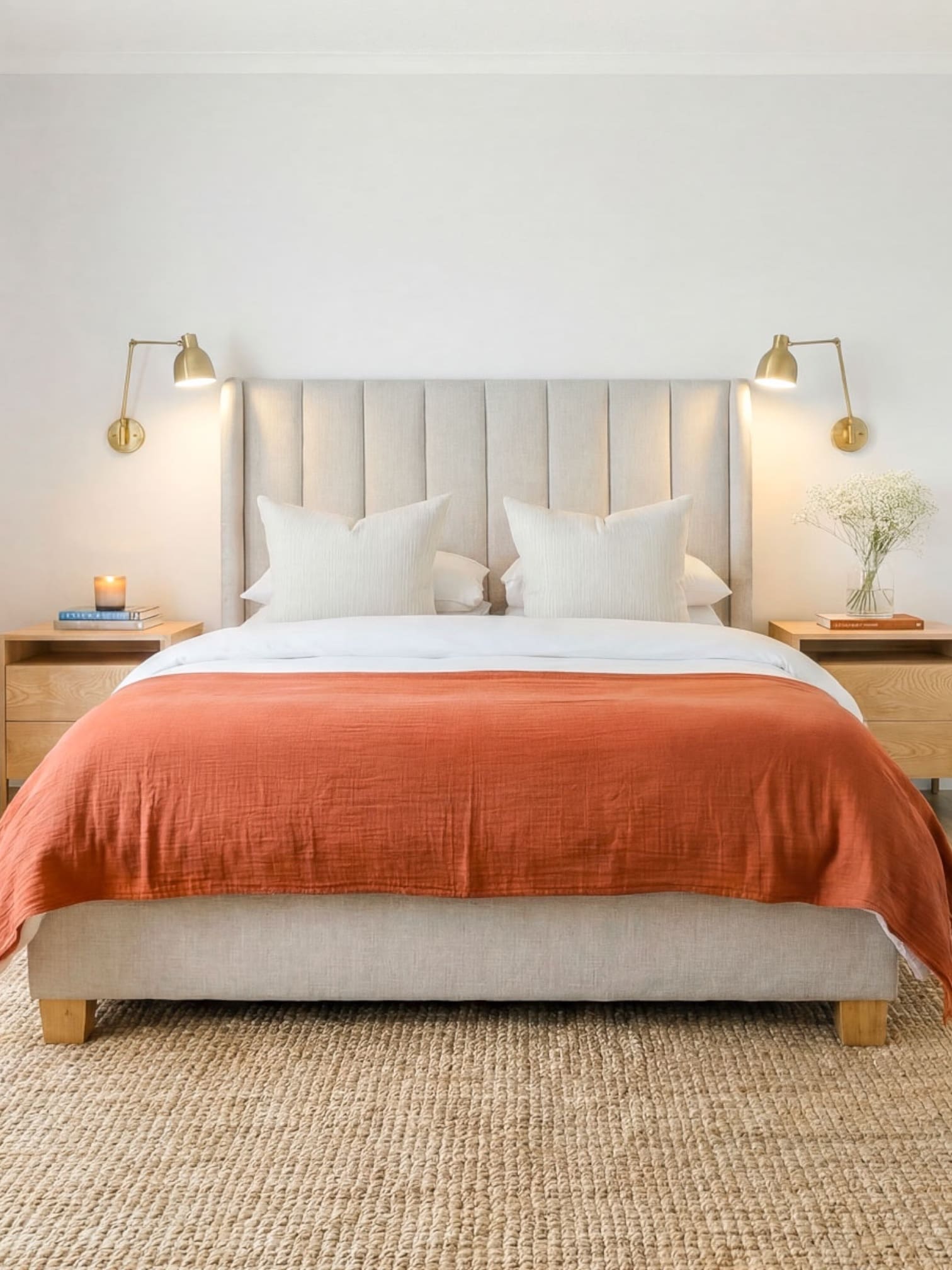 Sahara bed (headboard and base)