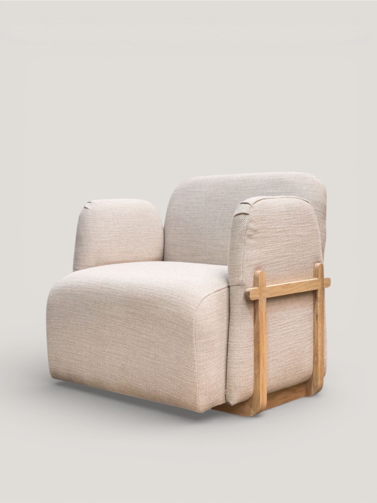 Sand occasional chair