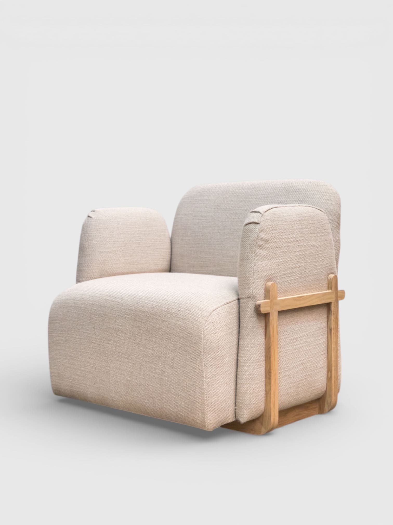 Sand occasional chair